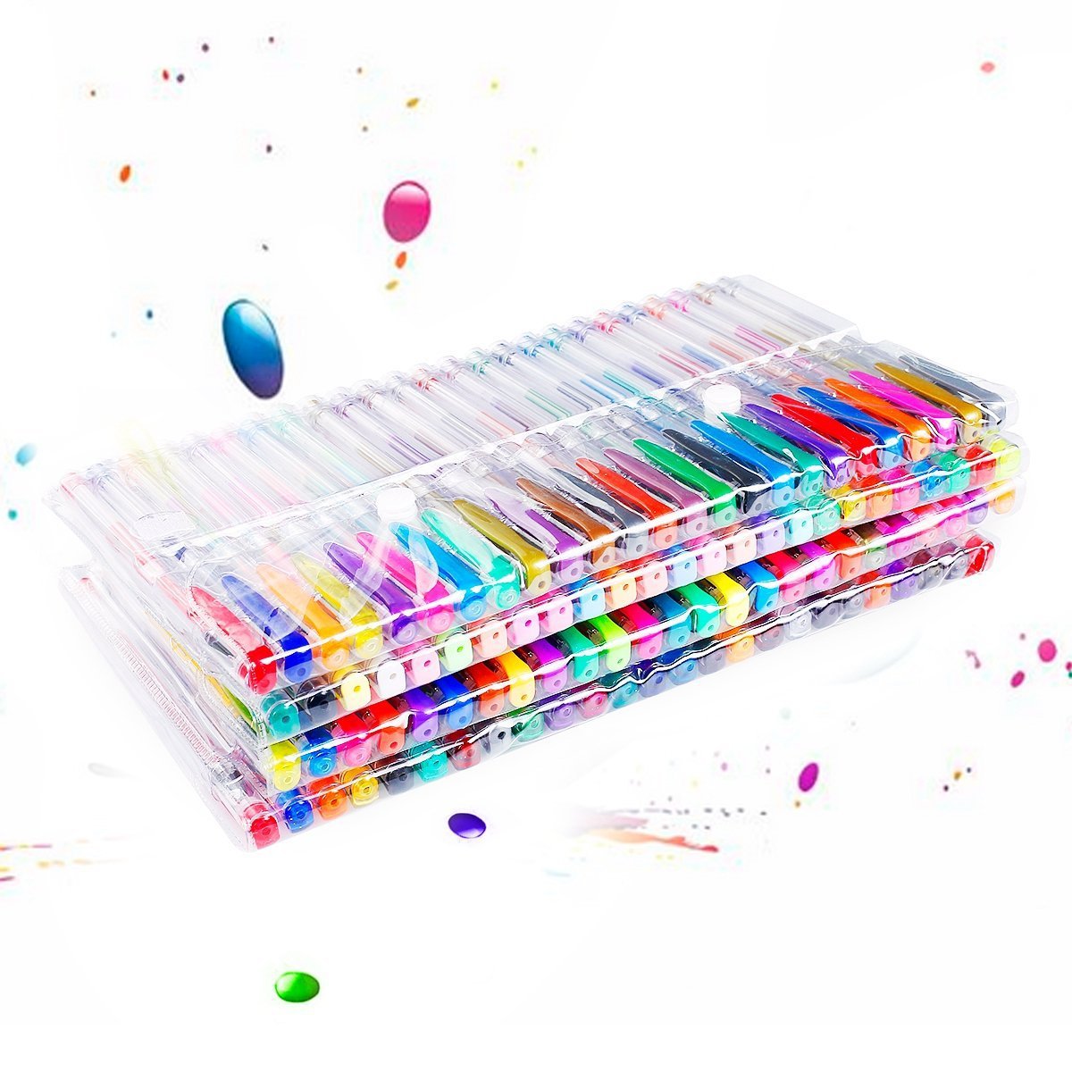 800g Weight Gel Pen Stationery Type 1 Set Quantity Wedding, Graduation, Birthday Occasion Plastic Material Solid Color Pattern Simple Style Style 1 Set Solid Color Wedding Graduation Birthday Plastic Simple Style Gel Pen 2