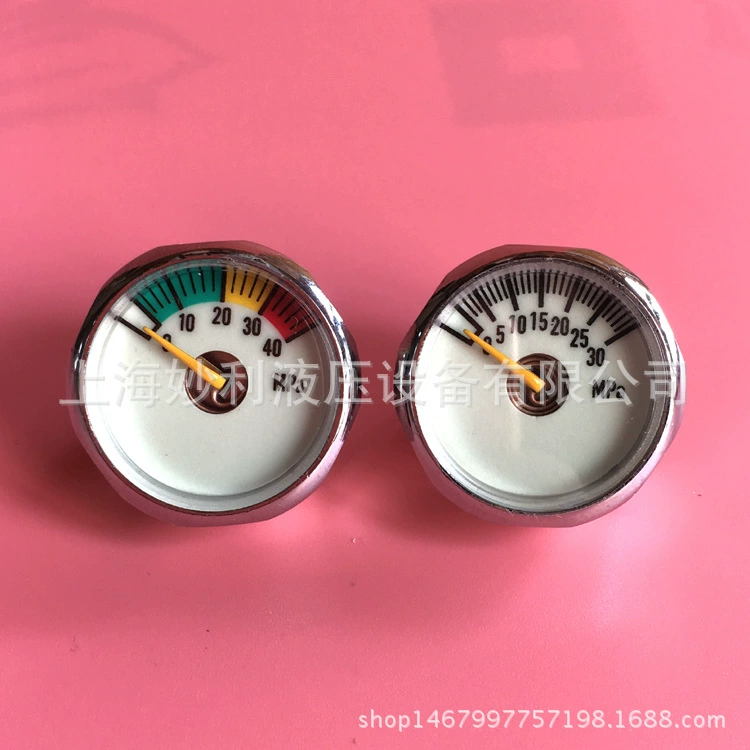 Световой манометр 25 мм клапан постоянного давления маленький Манометр высокого давления барометр манометр постоянного давления 5/10/30/40 МПа