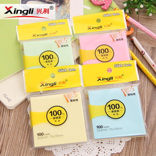 Factory wholesale special color Notepad 3*3 convenient note n times paste 100 creative stationery