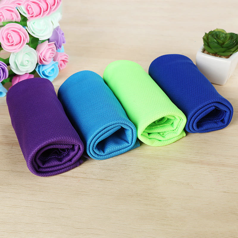 Color Magic Cold Towel Exercise Fitness Sweat Summer Ice