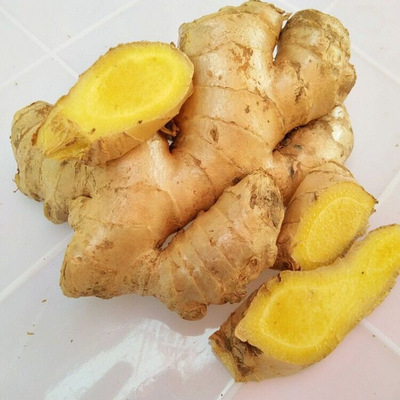 Yunnan Small turmeric fresh 5 pounds Mountains ginger Ginger Soil ginger Luoping Farm Small turmeric Ginger month