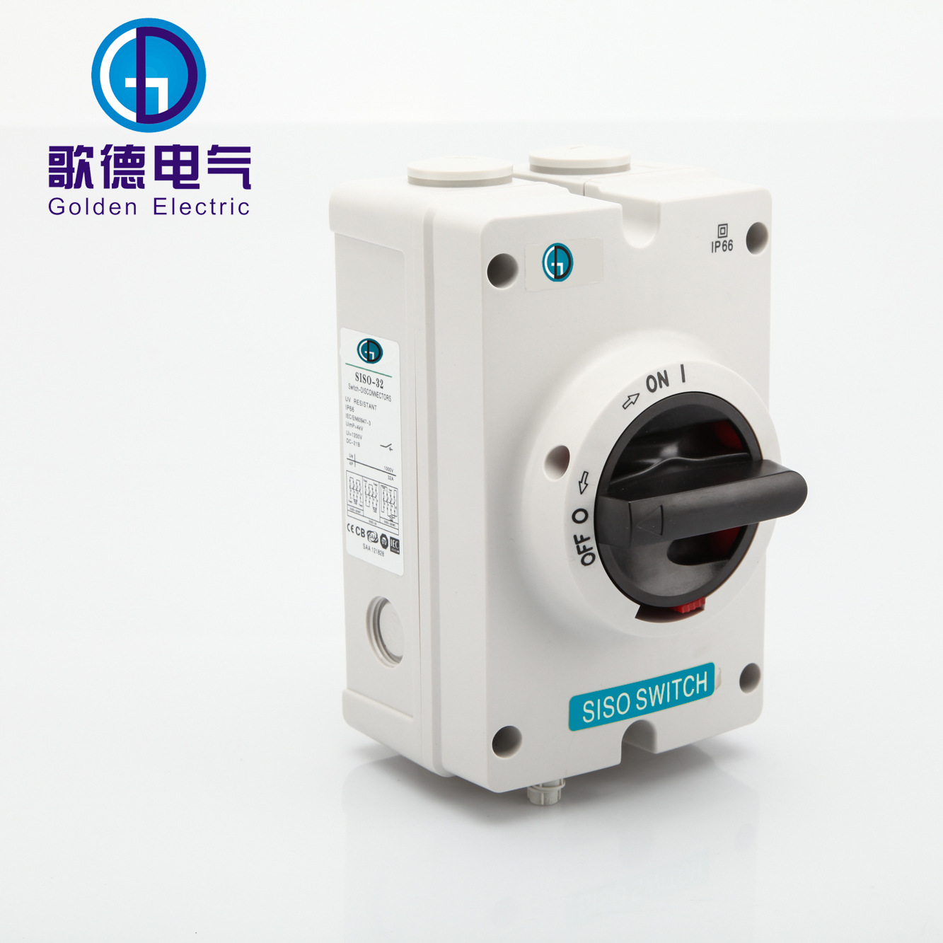 光伏专用防水隔离开关
