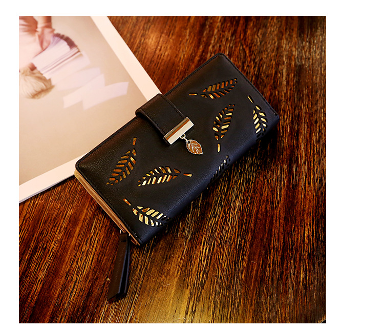 Women's Spring&summer Pu Leather Geometric Fashion Square Zipper Buckle Long Wallet display picture 1