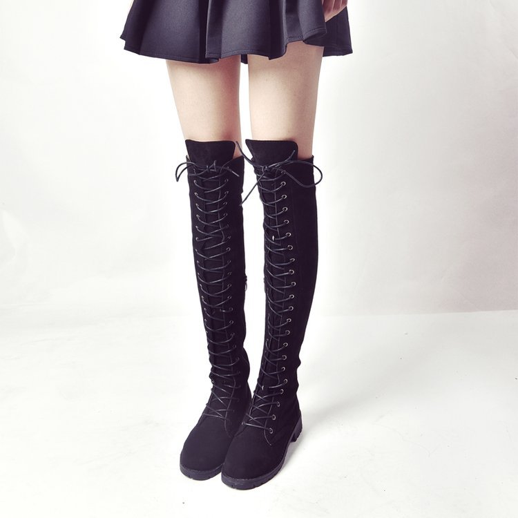 Bottes femme en PU artificiel - Ref 3355518 Image 21