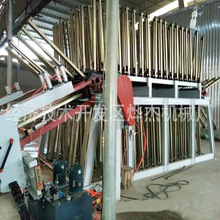 木工机械厂家供应全新 40排下压式双油压拼板机 半自动木工拼板机