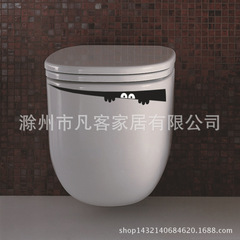 304 Peep-Through Toilet Sticker, Removable Wall Decal—Factory Wholesale, Amazon Hot Seller