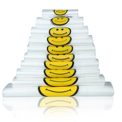 goods in stock customized wholesale thickening Vest pocket New material food Maga bags Fast food tea with milk Packaging bag