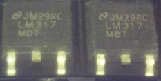 全新国产 LM317MDT LM317M LM317 SOT-252 TO-252 贴片稳压三极管