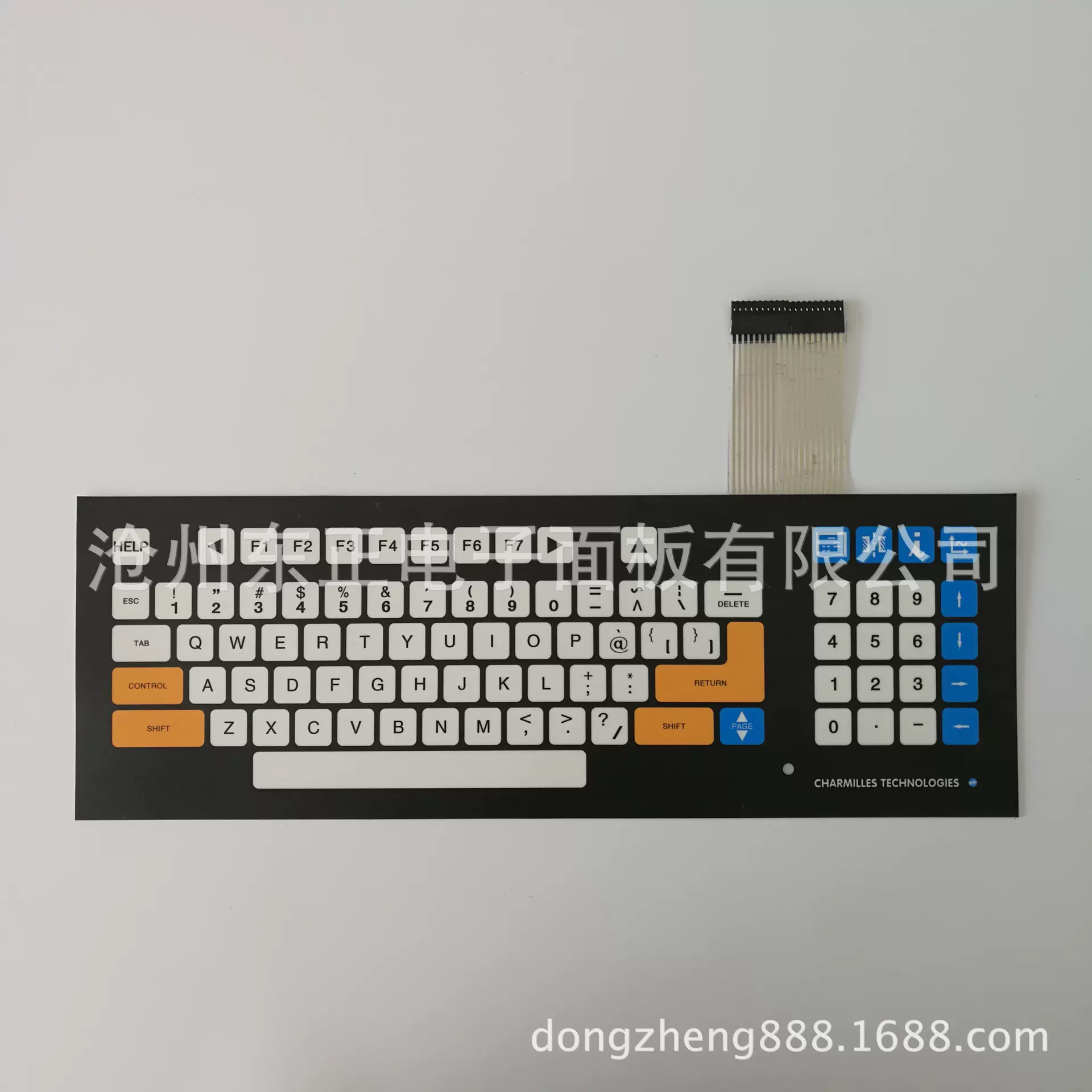 供应电脑按键薄膜开关 PC薄膜面板开关 薄膜软线路开关