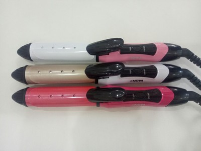 夹板二合一卷发棒电夹陶瓷釉二合一多功能 直发器卷发器卷直两用