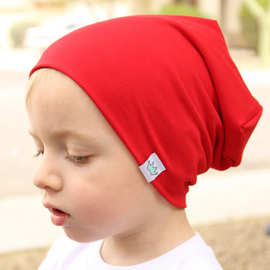 欧美新款儿童皇冠套头帽 宝宝糖果色护耳帽 四季皆宜儿童帽子批发