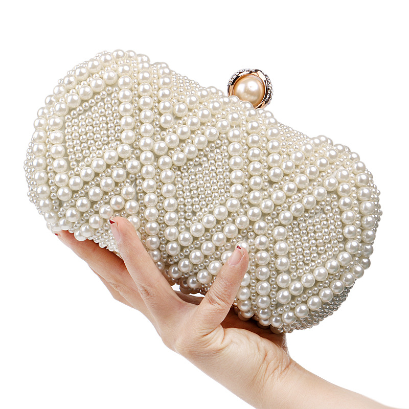 New Pearl Dinner Bag Women's Banquet Bag Ladies Dress Evening Bag display picture 30