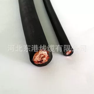 耐腐蚀焊接电缆 耐酸碱电焊机电缆 16 25 35 50 70 95平方电焊线