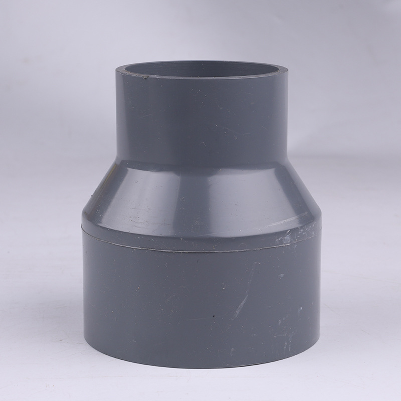 批发新料PVC灰色大小头 PVC异径直接头20-160mm 工程PVC管异管件-阿里巴巴