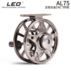 27760 LEO【AL75 Full Aluminum CNC Spinning Fishing Reel】Ice Fishing Spinning Fly Fishing Tackle Wholesale