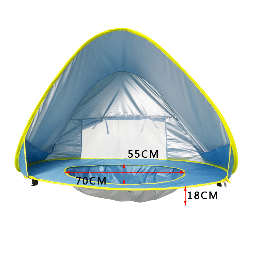 Beach Tent Setup