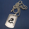 Accessory, necklace stainless steel, pendant, fashionable sweater suitable for men and women, European style