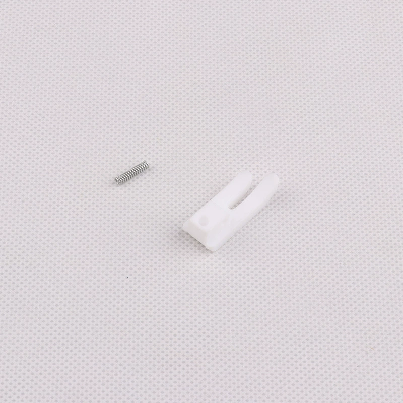 Оптовая продажа T350 белая Нижняя утолщенная Нижняя пластина прижимной лапки промышленная плоская швейная машина с пружинной пластиковой нижней пластиной