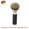 Handheld hair shaving brush for traveling, cosmetic metal makeup primer