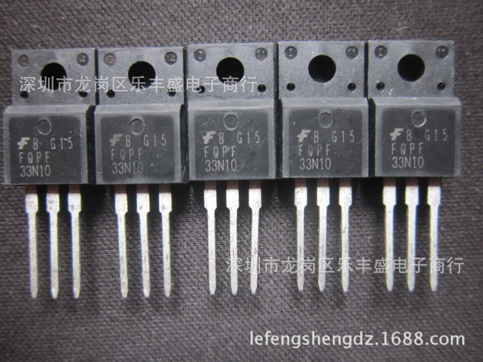 FQPF33N10 飞兆半导体 100V N通道 功率MOSFET TO-220F