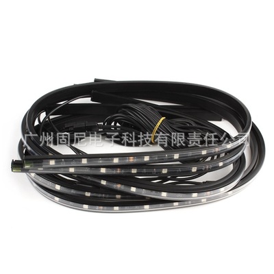 外贸热销 RGB七彩手机APP控制音乐声控灯氛围灯 汽车底盘灯90*120