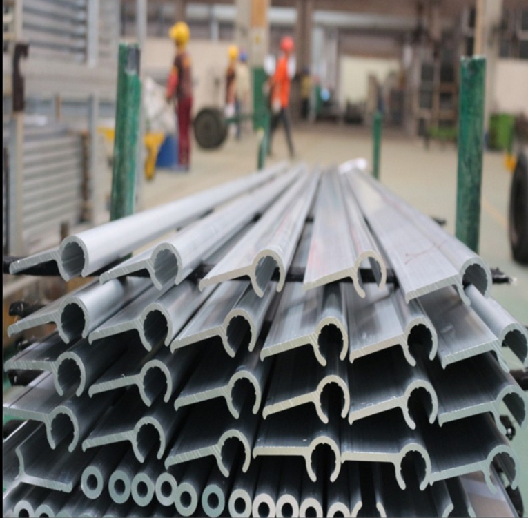 铝型材挤压加工厂 来图开模定制各种氧化胚料工业铝型材