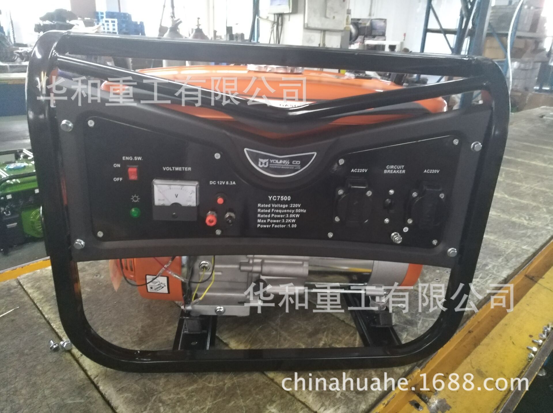 2000W/2500W/2800W/3000W铜线汽油发电机组