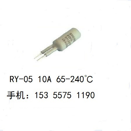 RY-05  CCC 10A 温度保险丝热熔断器体