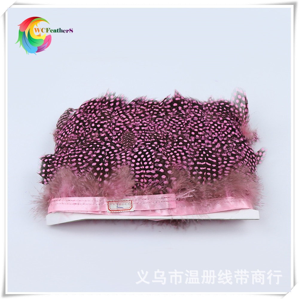 温册羽毛销售配饰珍珠毛布边多色可选 舞台演出配饰生产耳环配饰详情图20