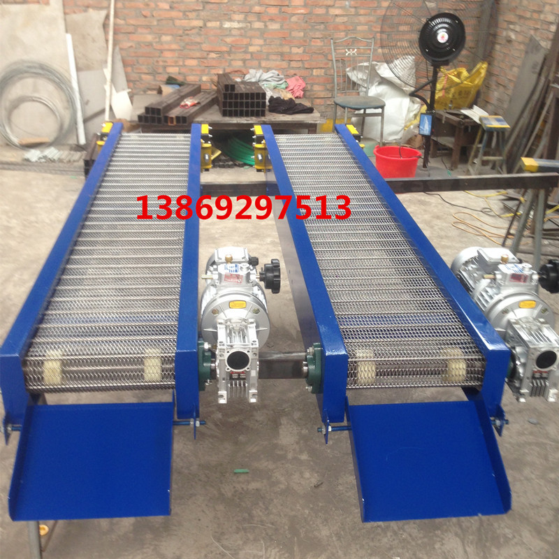 厂家生产网链输送设备 不锈钢网带输送机 链板提升机 滚筒输送线