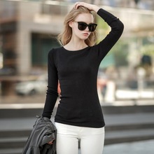 黑色毛衣打底衫紧身_黑色毛衣打底衫紧身价格