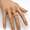 Fashionable classic universal ring, Korean style, simple and elegant design