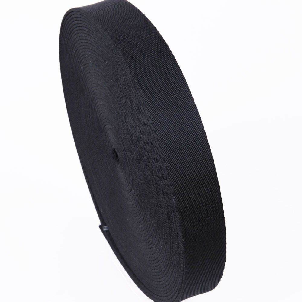 广州现货 3.8cm 1.5寸 寸半 加厚 2mm 双面斜纹 尼龙锦纶织带
