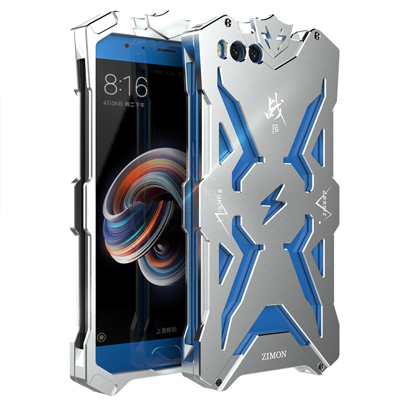 SIMON THOR Aviation Aluminum Alloy Shockproof Armor Metal Case Cover for Xiaomi Mi Note 3