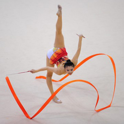 Dance Ribbon Art Colored Gymnastics Ribbon Dance Performance Props Dancing Ribbon Children's Toys Drift Ribbon Wholesale 