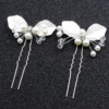 Chinese hairpin, hairgrip handmade from pearl, hair accessory for bride