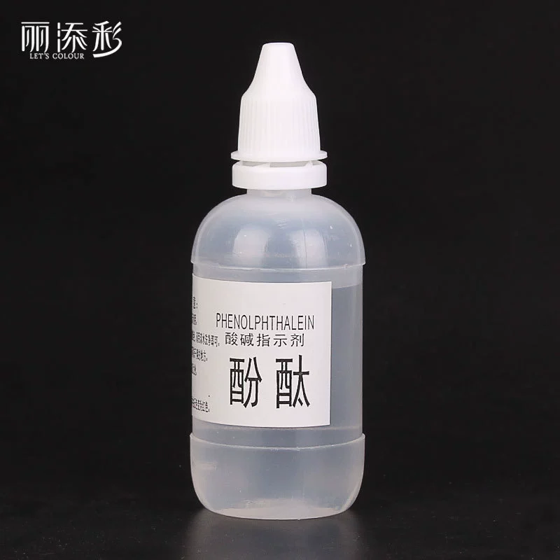 50 мл фенолфталеин реагент индикатор обнаружения качества воды химический Тест реагент демонстрационный агент прямых продаж