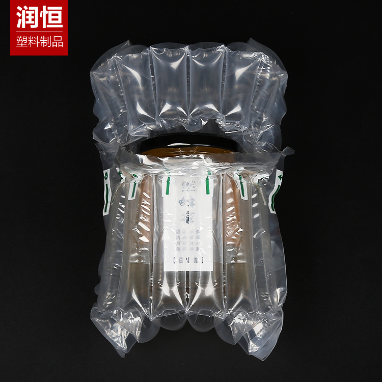 6柱蜂蜜果酱缓冲气柱袋l玻璃瓶罐气泡袋空气袋减震充气袋