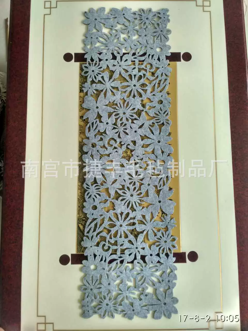 Новый цветной войлочный флаг для чая Zen, набор для чайного стола, китайский пустотелый коврик для чайного стола, подушка для чая, производитель