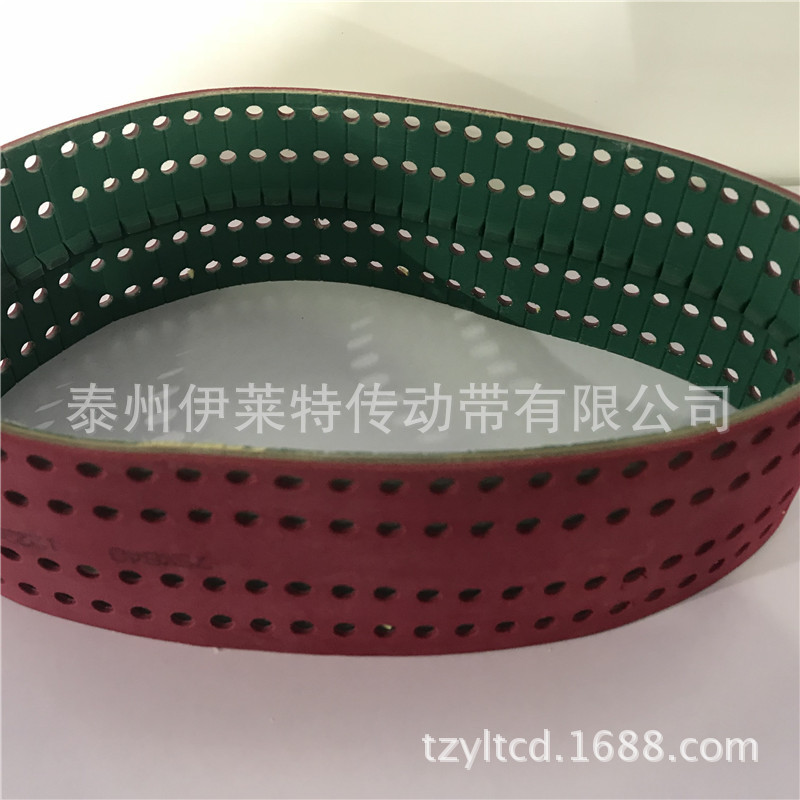 蓄电池吸风皮带T10-1000打孔皮带磨齿加胶铅酸蓄电池包封机齿形带
