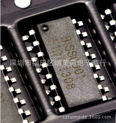 贴片 BISS0001 人体红外报警器专用芯片