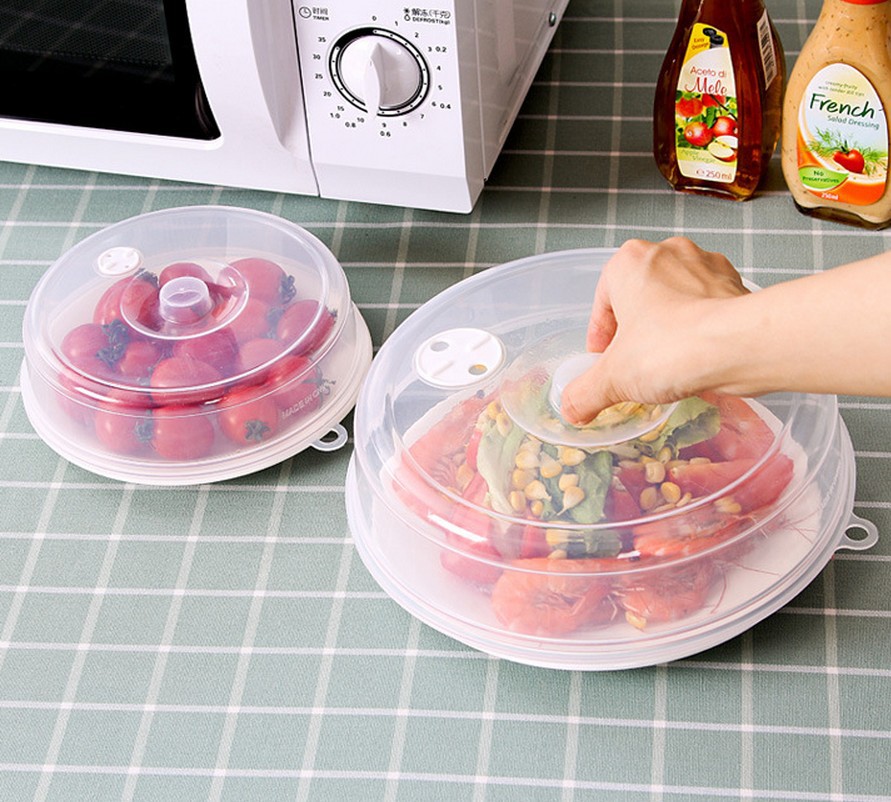 日用微波炉加热防油盖保鲜盖 可叠加冰箱碗碟密封保鲜盖碗盖|ms