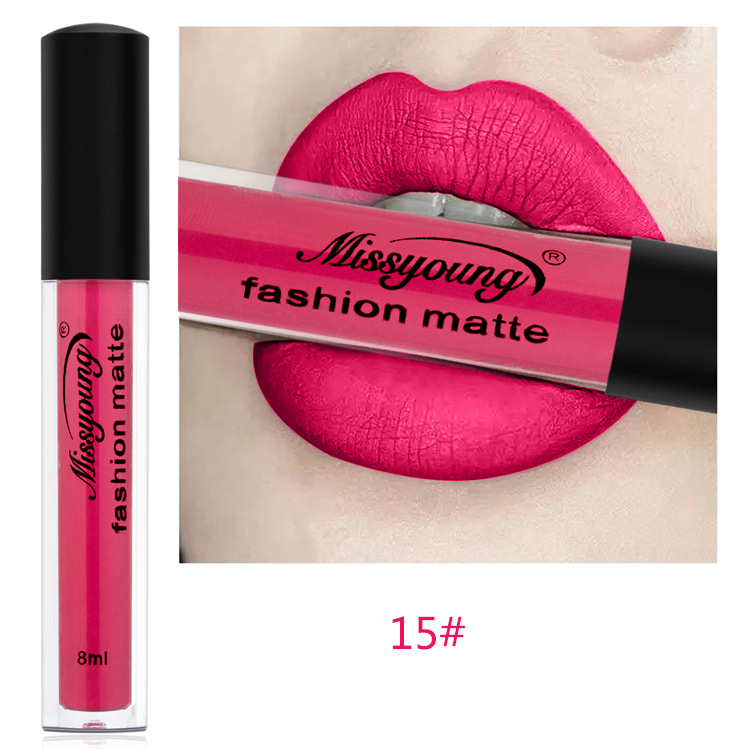 Fashion Authentic Lip Gloss Liquid Matte Makeup Lipstick display picture 15