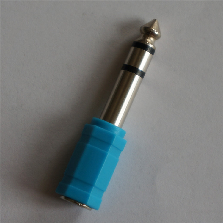 6.5转接头 6.5转3.5 立体声公转母  音频转换头