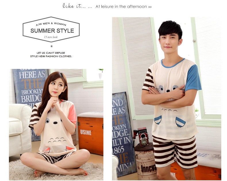 Pyjama mixte OTHER   en Polyester Polyester  à manche courte - Ref 3006409 Image 11