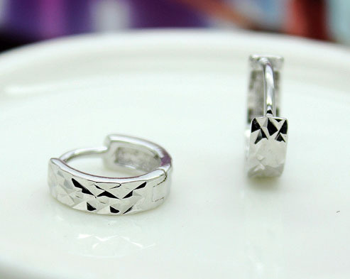 925 pendientes de plata esterlina al por mayor elegante simple coche flor pendientes de las mujeres de estilo coreano de moda todos los partidos pendientes de plata esterlina
