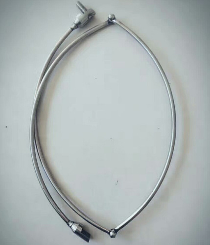 Stainless steel solid one-piece fishing net hoop and net head Fishing supplies net hoop solid net head