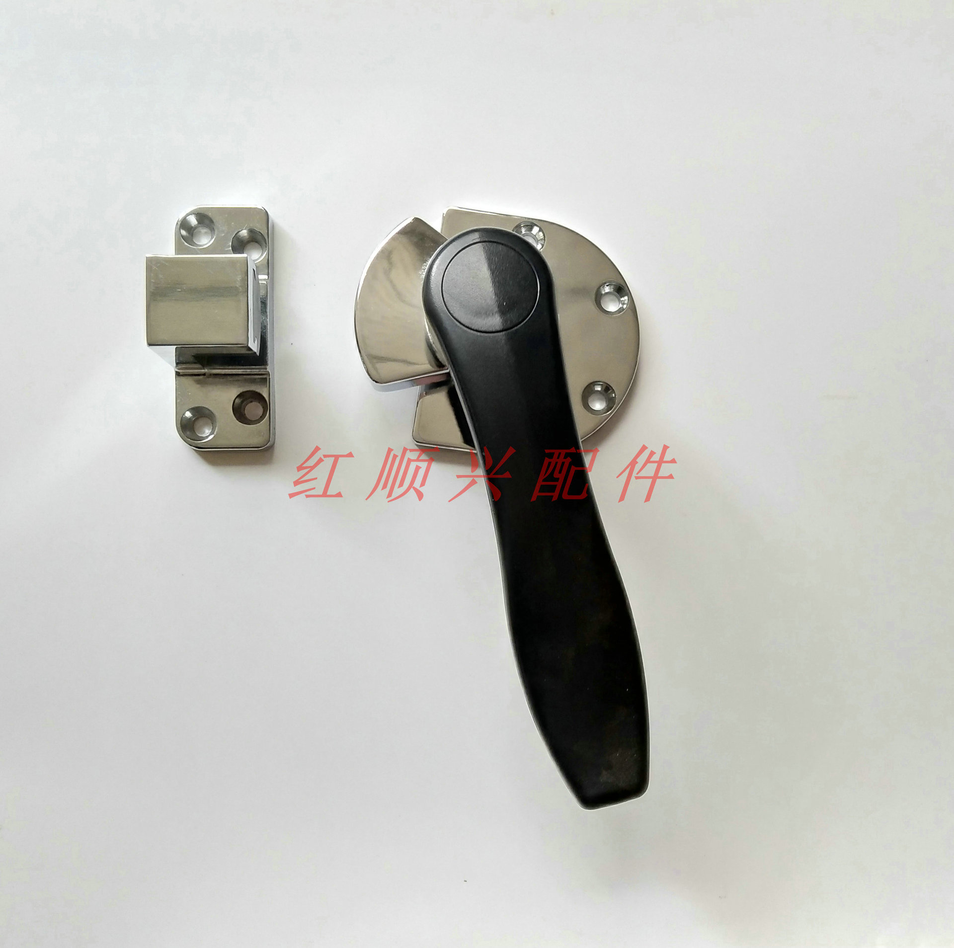 热卖烤箱配件不锈钢304可调防爆雀锁HS-160-2烘箱拉手门锁试验箱