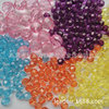 Various specifications of color cutting surface global beads transparent corner beads, transparent cutting plastic beads cutting balls