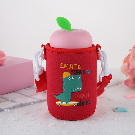 YOMAX Giáng sinh cho trẻ em hút ly cách nhiệt Cup bộ Cúp đặt bán buôn Kang đê nhỏ hàng hóa tùy chỉnh đẹp trai Cốc rơm